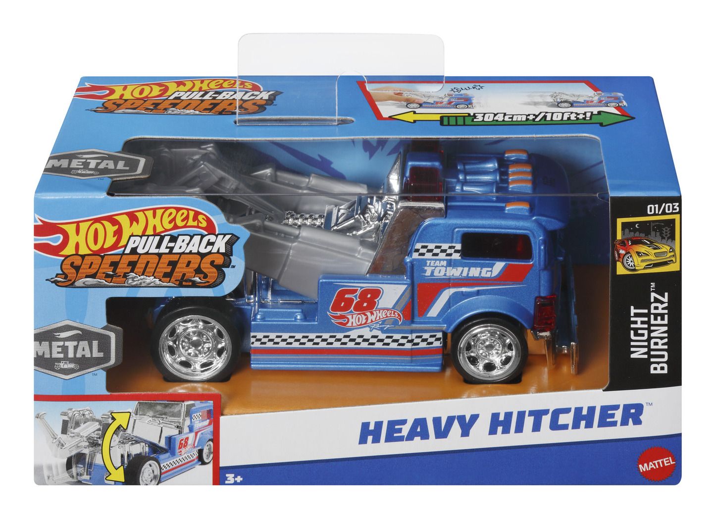 Hot Wheels Pull-Back Speeders