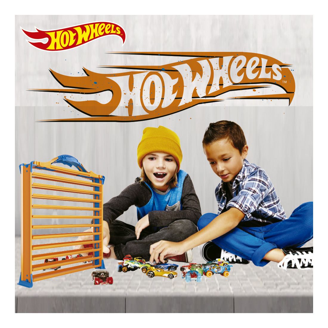 Hot Wheels Rack N Track Car Case