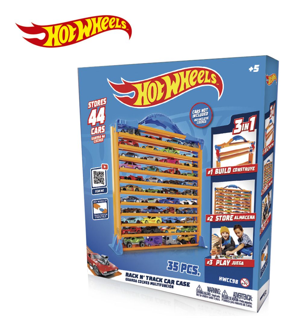 Hot Wheels Rack N Track Car Case