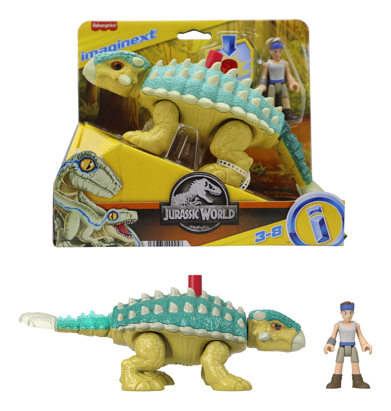 Imaginext Anyklosaurus & Ben