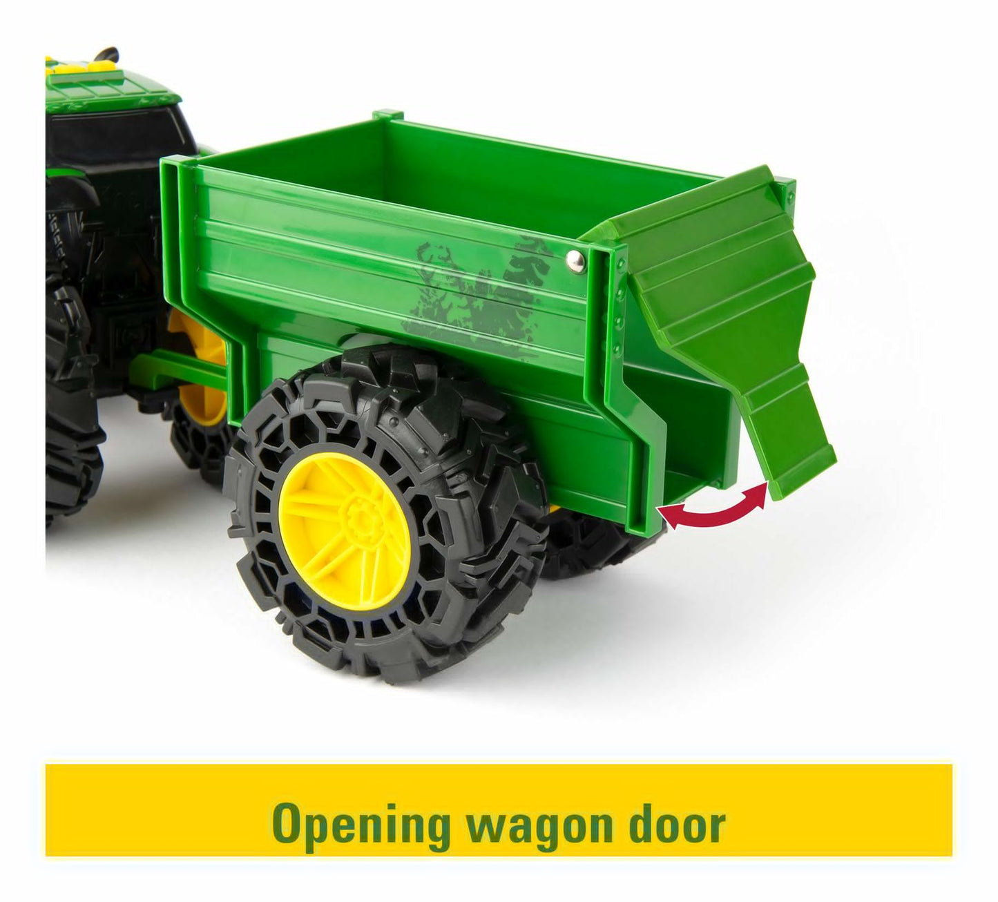 John Deere Lights & Sounds Tractor with Wagon