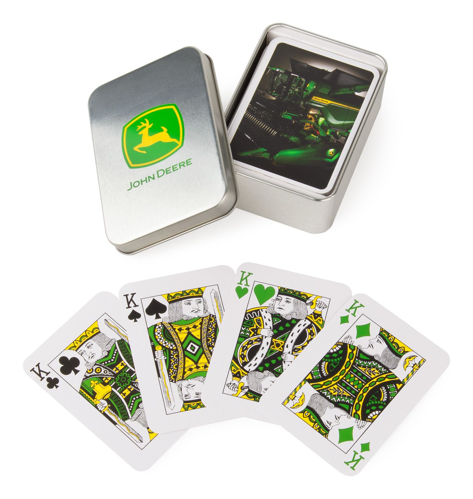 John Deere Playing Cards in Tin