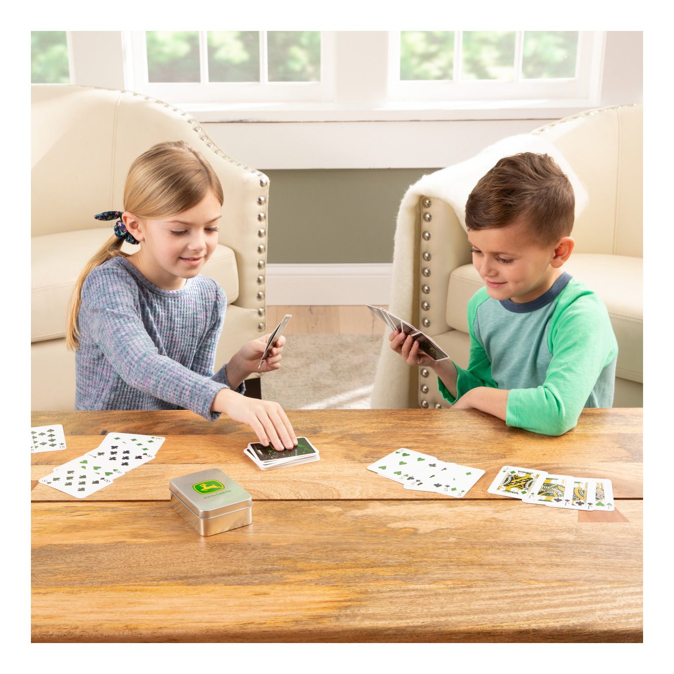 John Deere Playing Cards in Tin