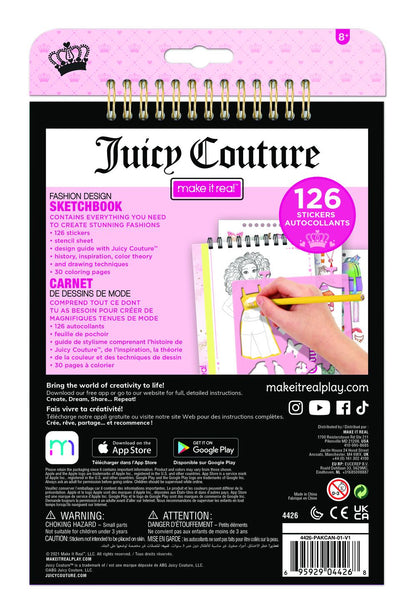 Juicy Couture Fashion Sketchbook