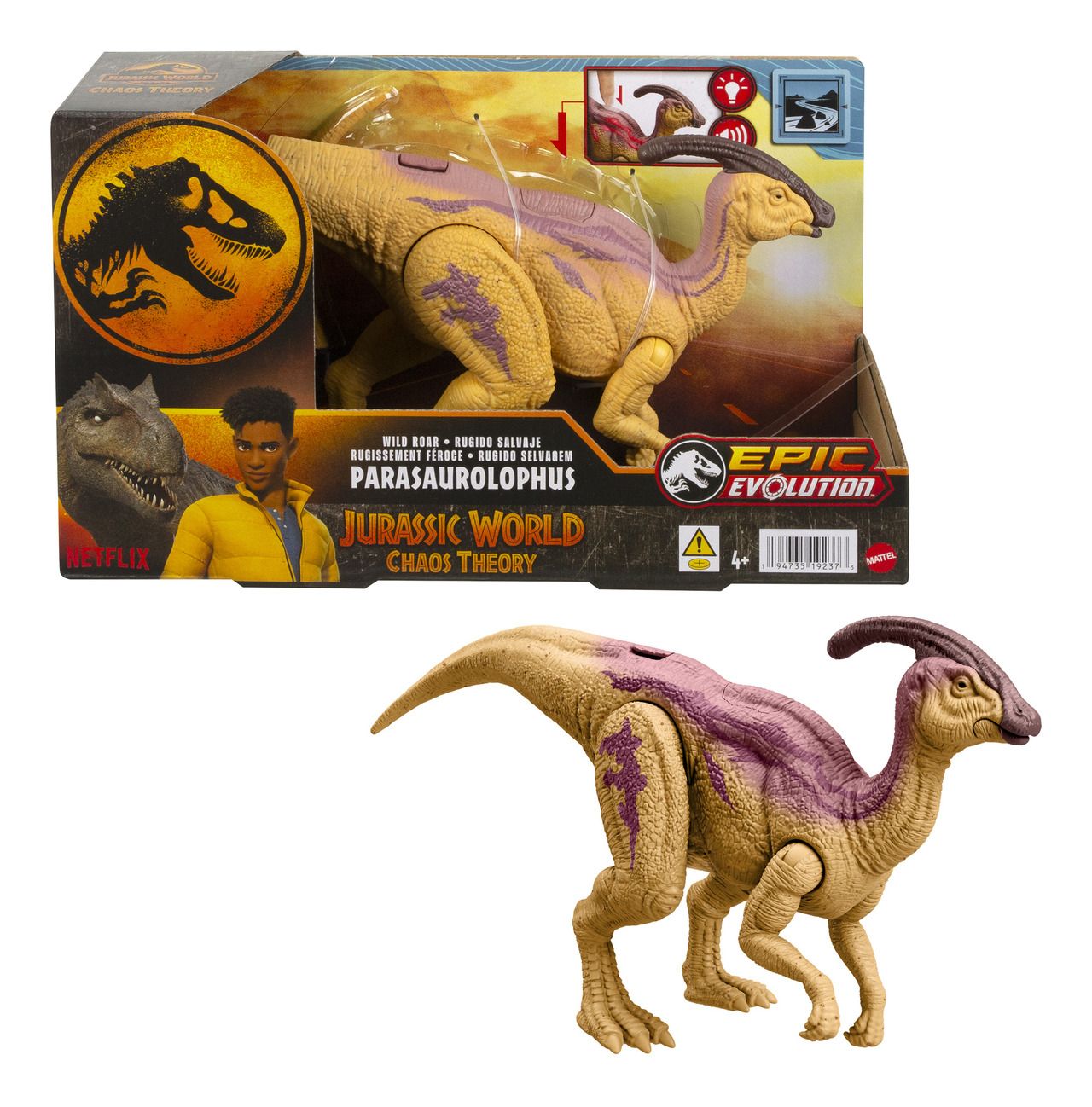 Jurassic World Wild Roar - Parasaurolophus