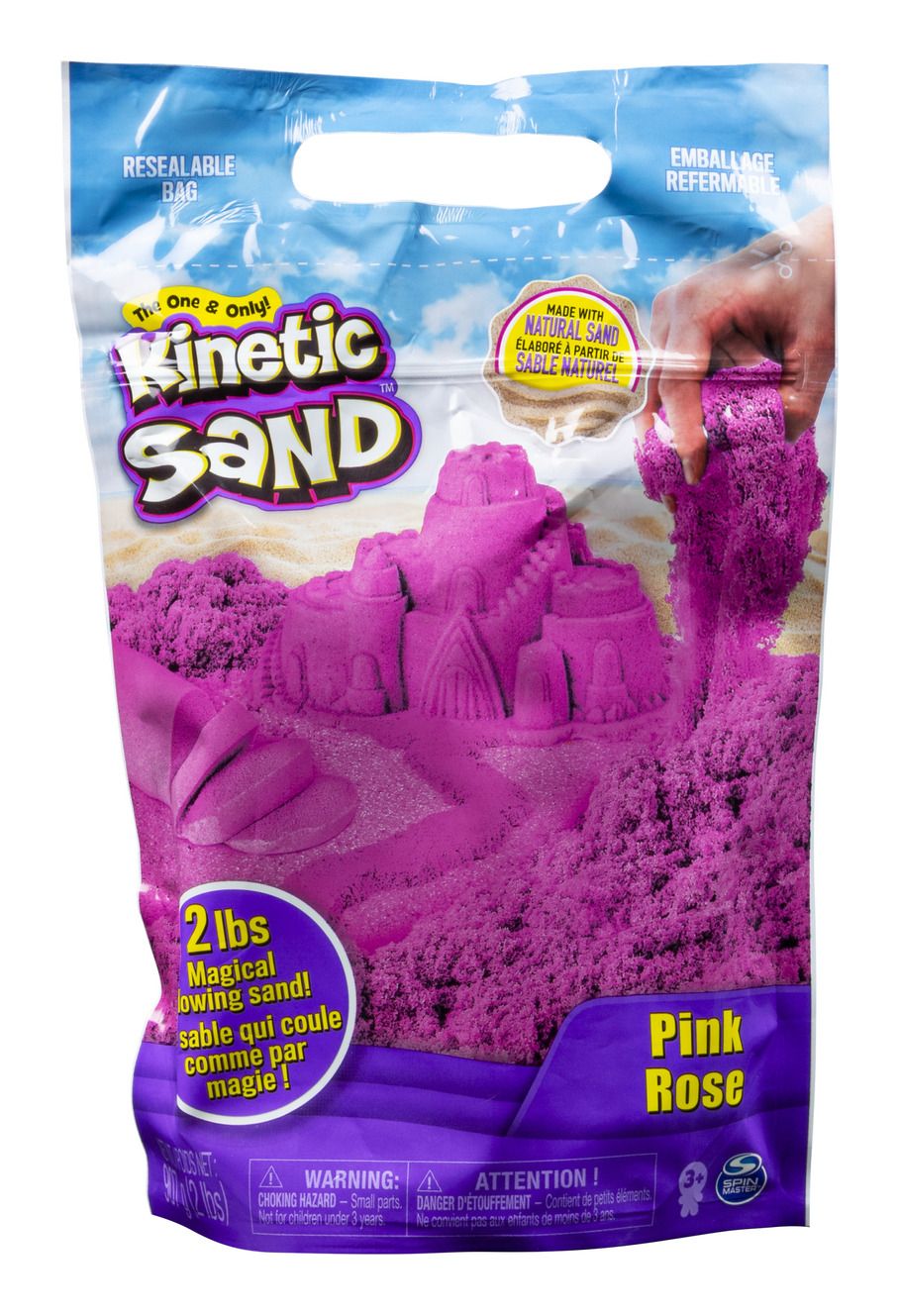 Kinetic Sand 2lb Colour Sand Bag Assorted