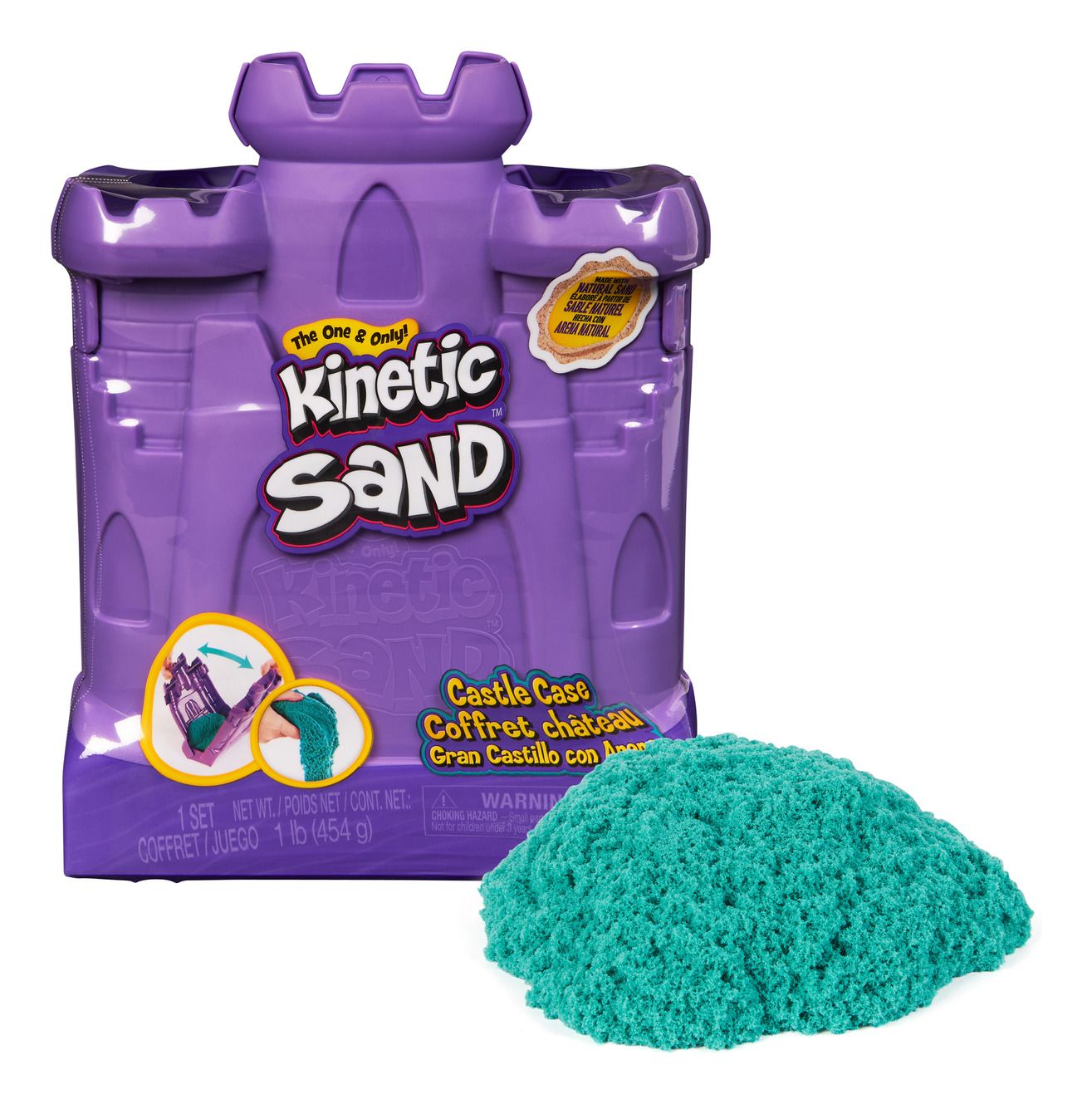 Kinetic Sand Castle Case