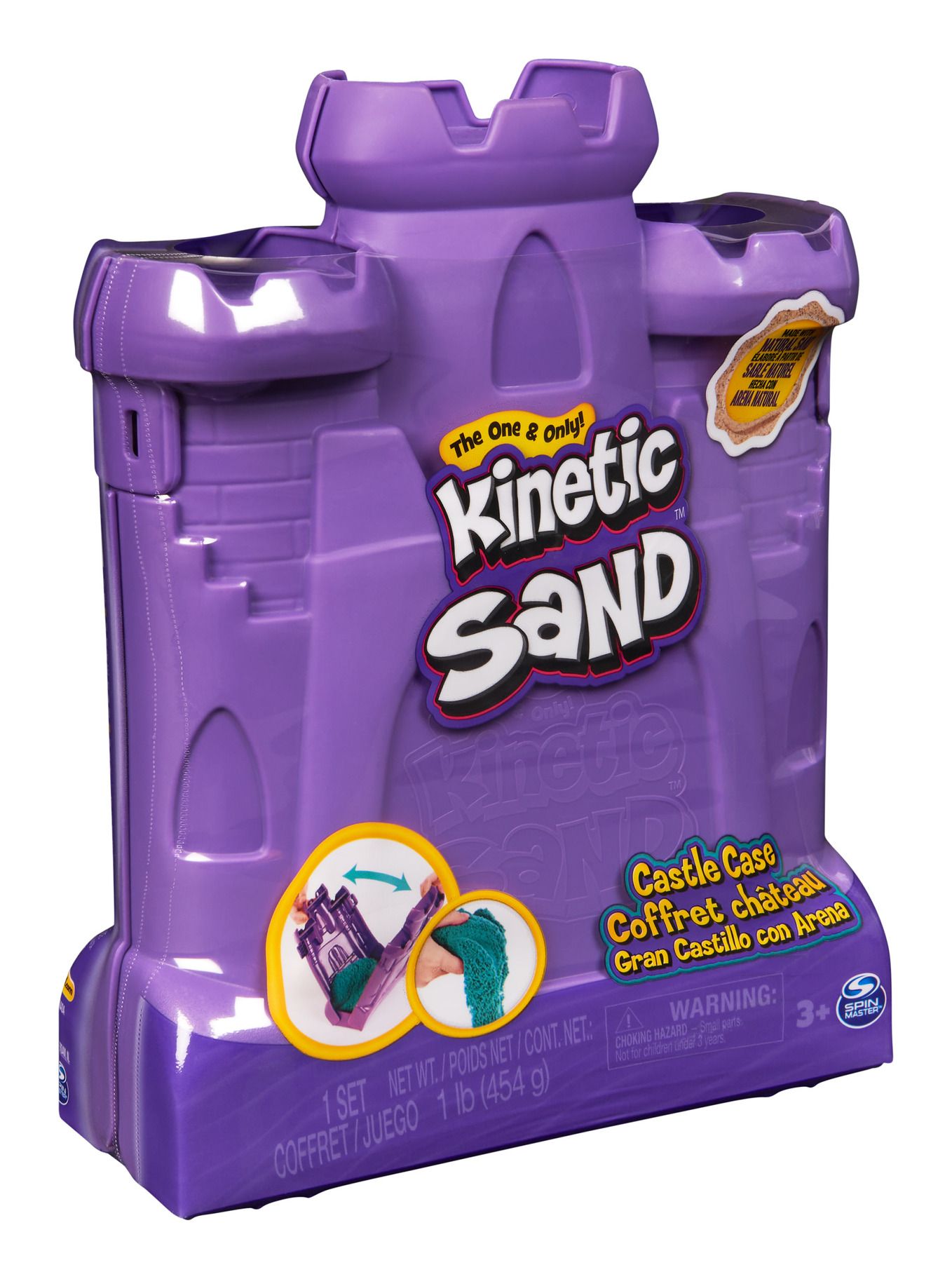 Kinetic Sand Castle Case