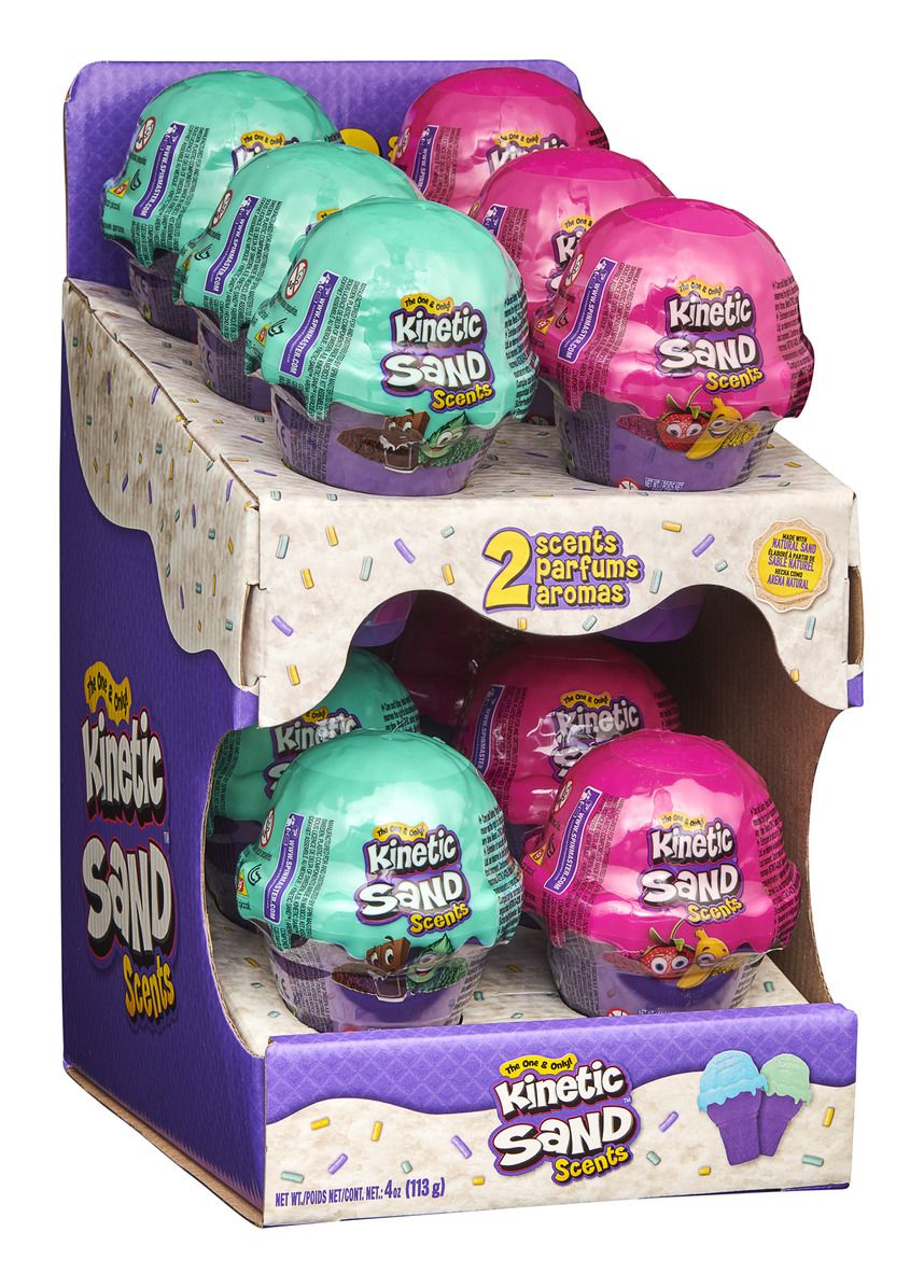 Kinetic Sand Ice Cream Container