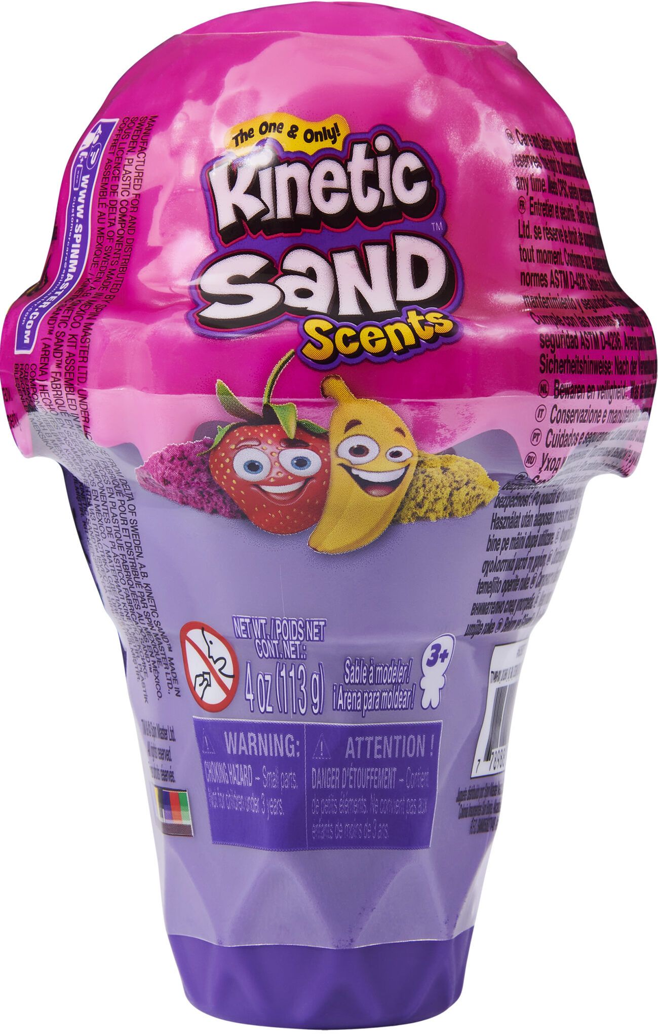 Kinetic Sand Ice Cream Container