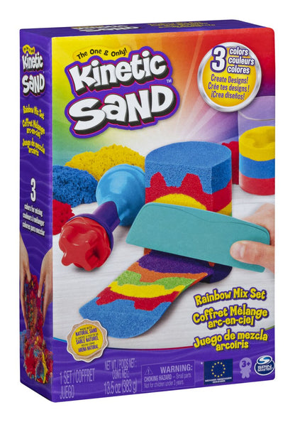 Kinetic Sand Rainbow Mix Set