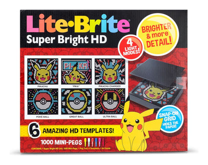 Lite Brite Super Bright HD Pokemon