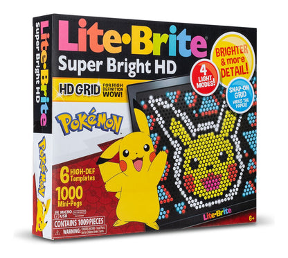 Lite Brite Super Bright HD Pokemon