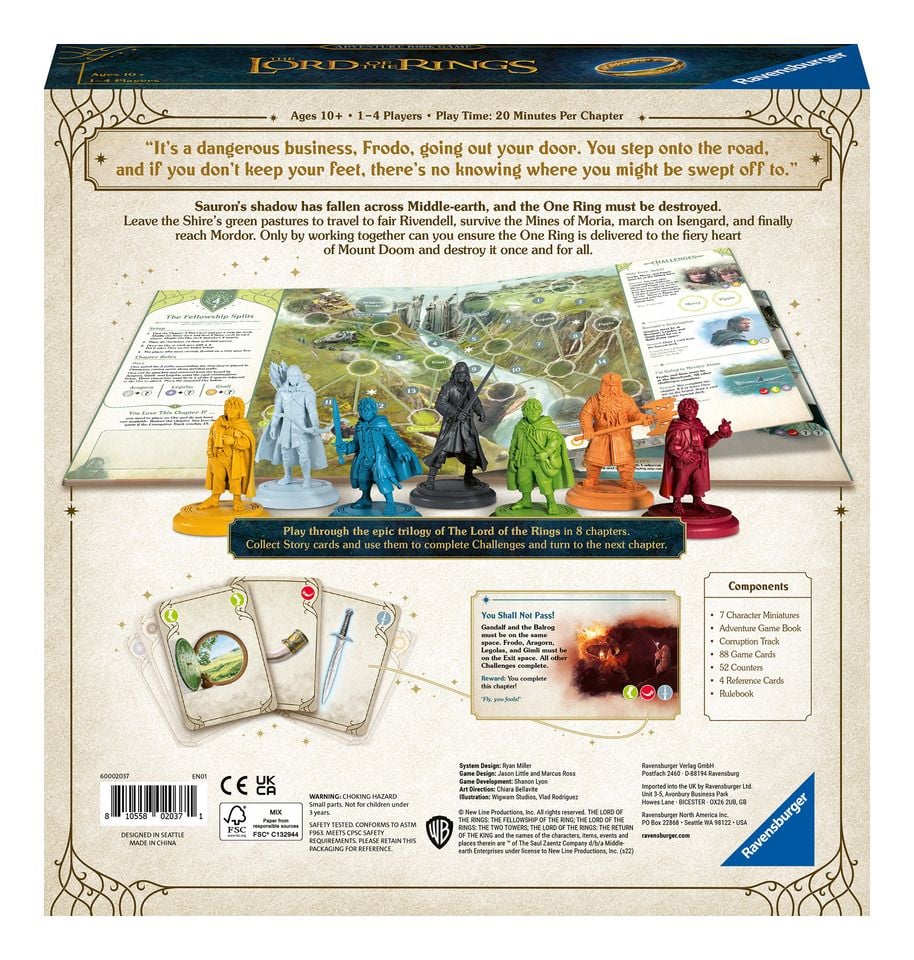 Lord of the Rings Adventure Book Game