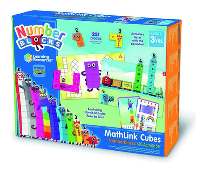 MathLink Cubes Numberblocks 1-10 Activity Set