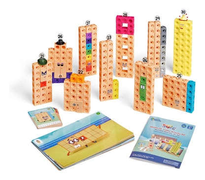 MathLink Cubes Numberblocks 21-30 Activity Set