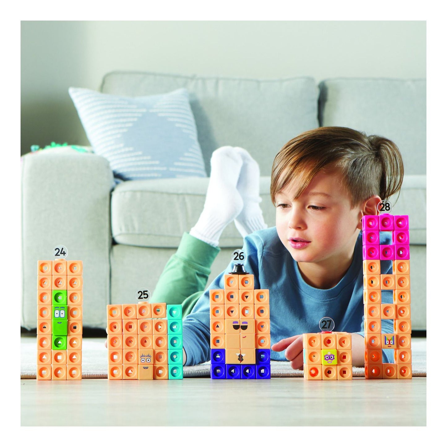 MathLink Cubes Numberblocks 21-30 Activity Set