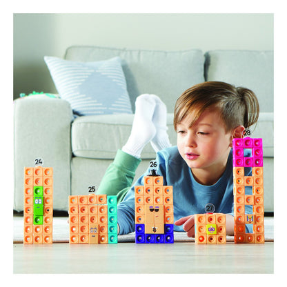 MathLink Cubes Numberblocks 21-30 Activity Set