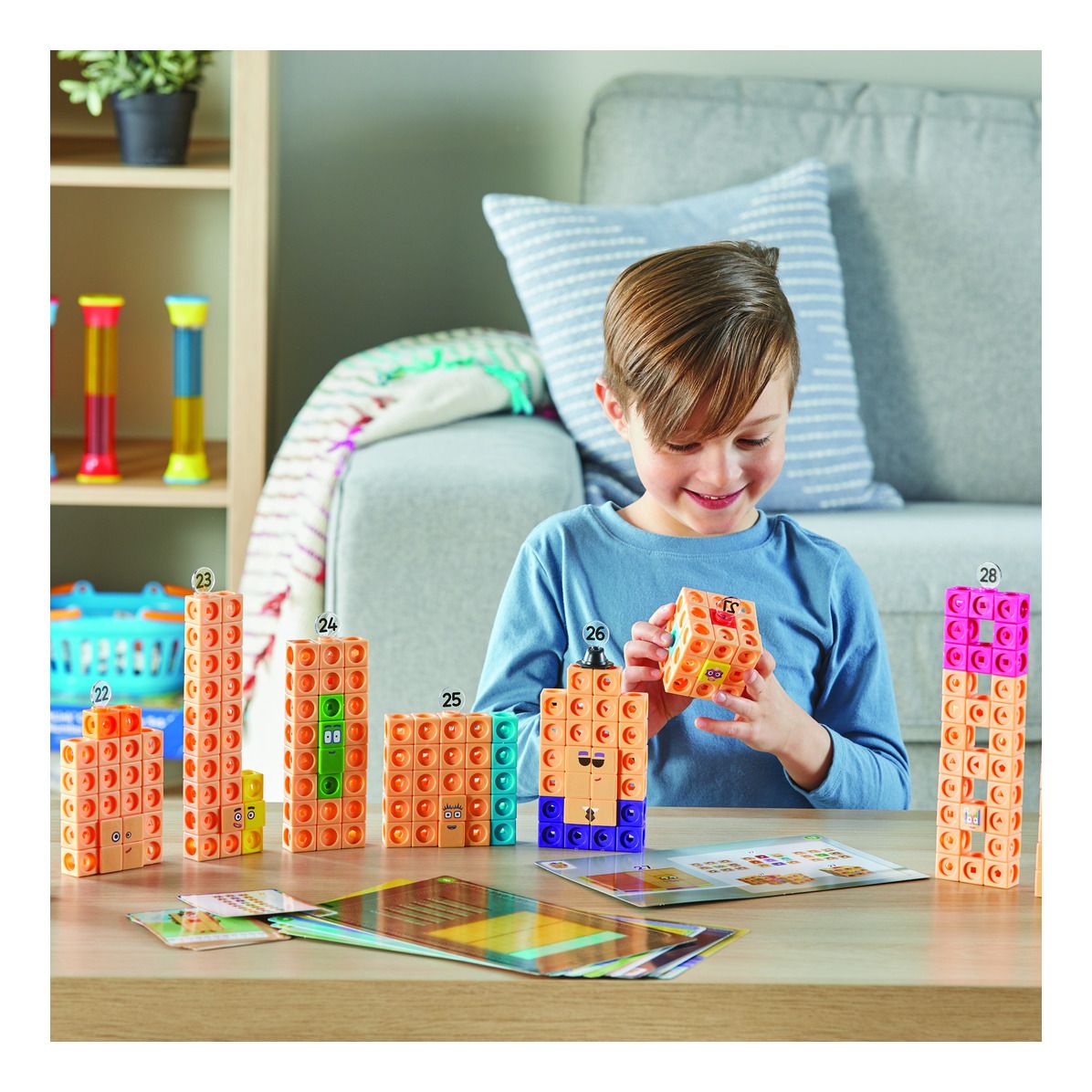 MathLink Cubes Numberblocks 21-30 Activity Set