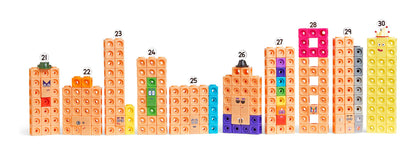 MathLink Cubes Numberblocks 21-30 Activity Set