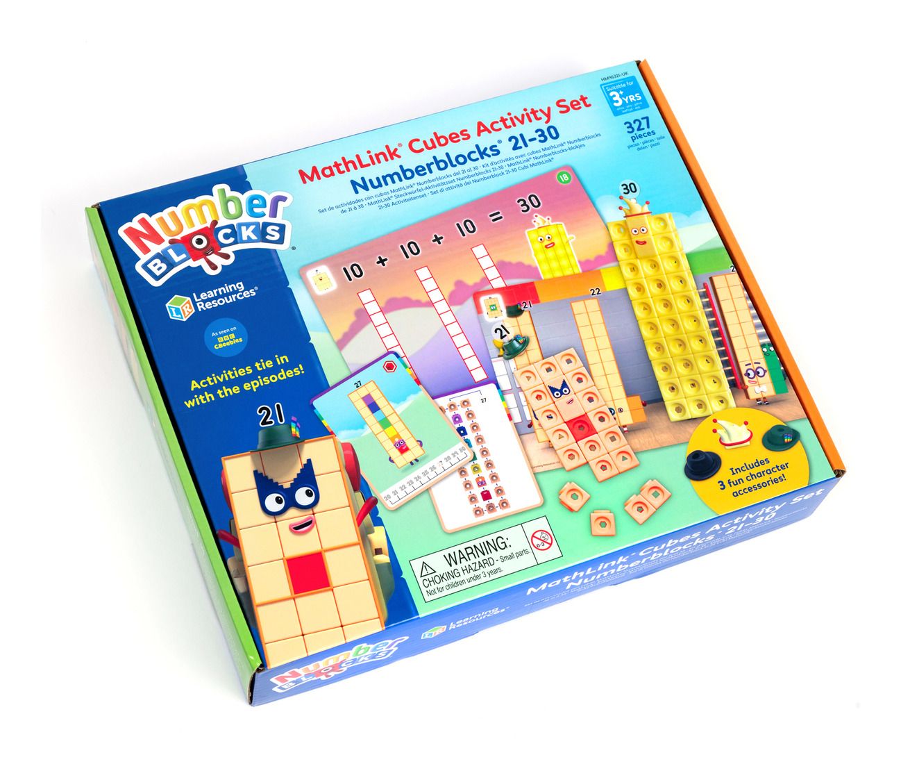 MathLink Cubes Numberblocks 21-30 Activity Set