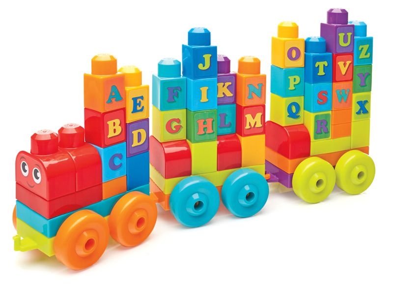 Mega Bloks ABC Learning Train