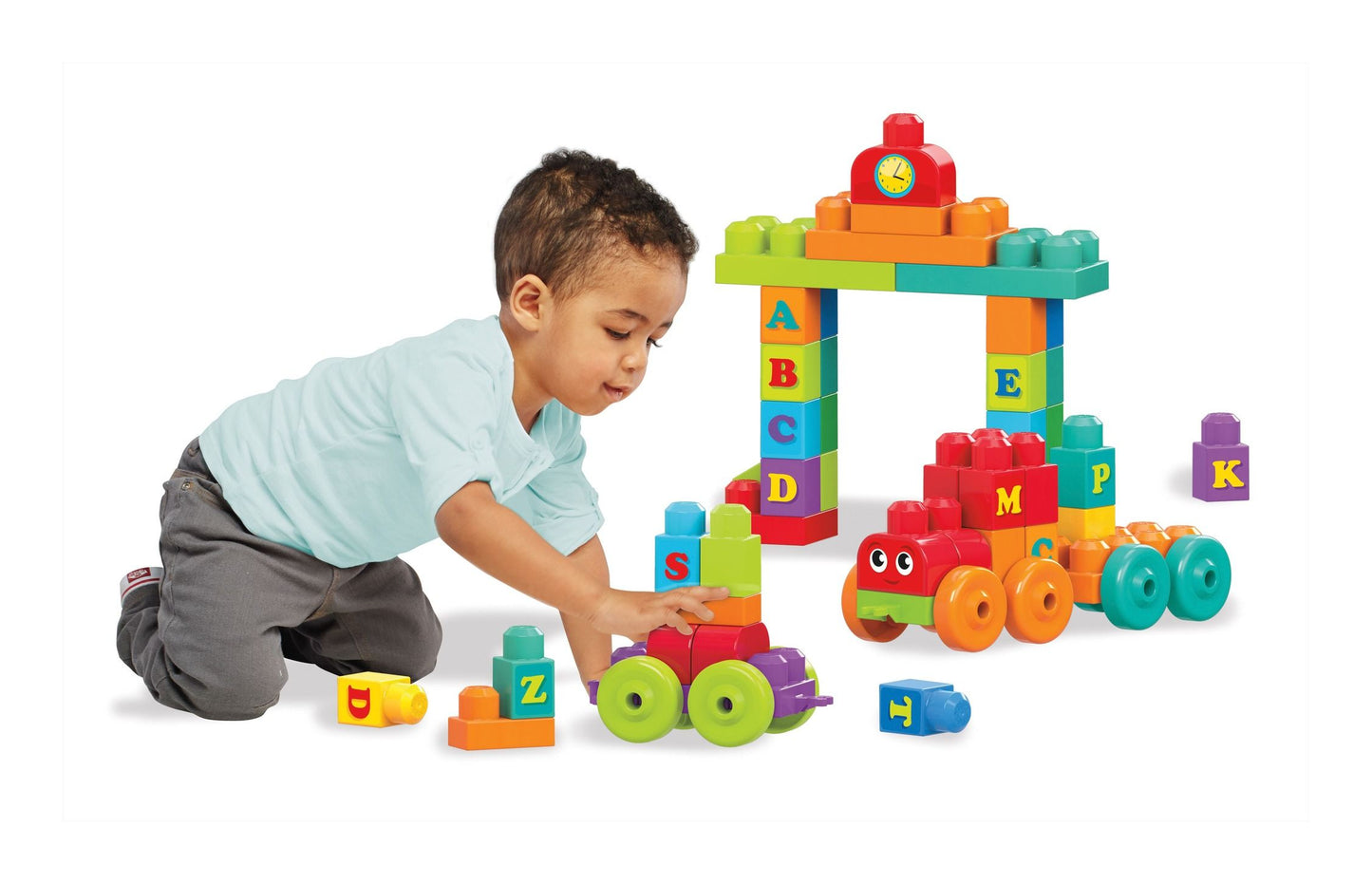 Mega Bloks ABC Learning Train