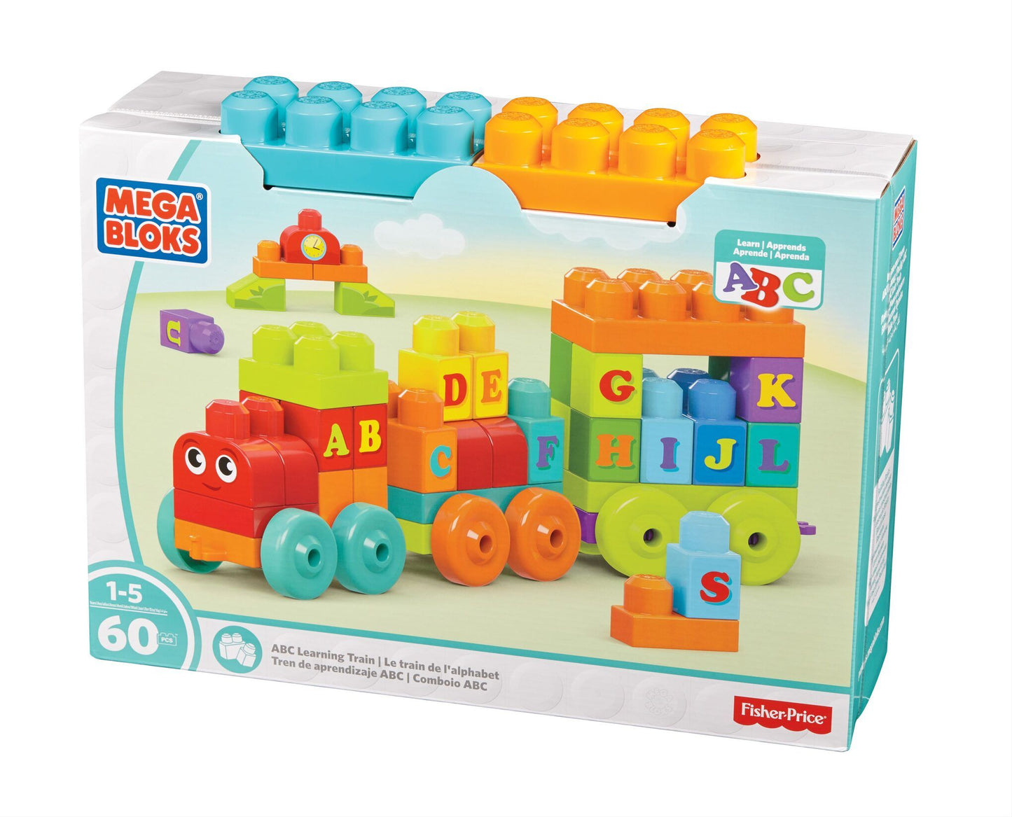 Mega Bloks ABC Learning Train