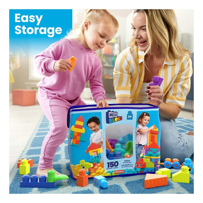 Mega Bloks Bigger Building Bag 150 Pieces