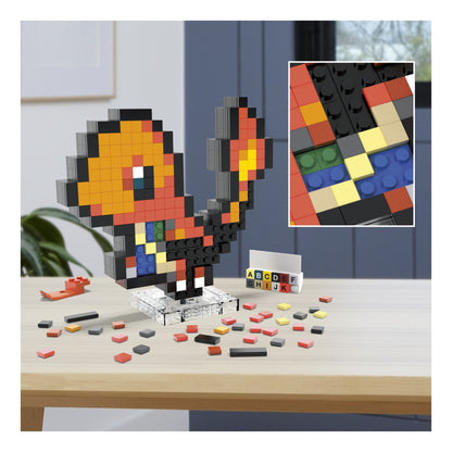 Mega Bloks Pokemon - Charmander Pixel Art