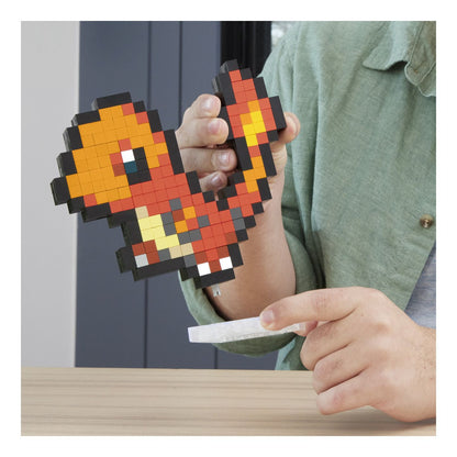 Mega Bloks Pokemon - Charmander Pixel Art