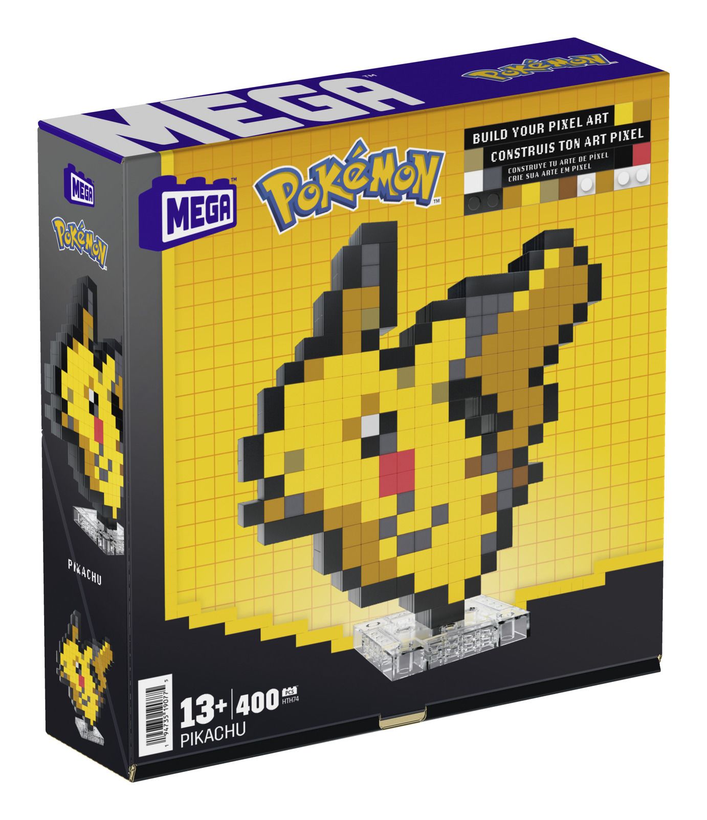 Mega Bloks Pokemon - Pikachu Pixel Art