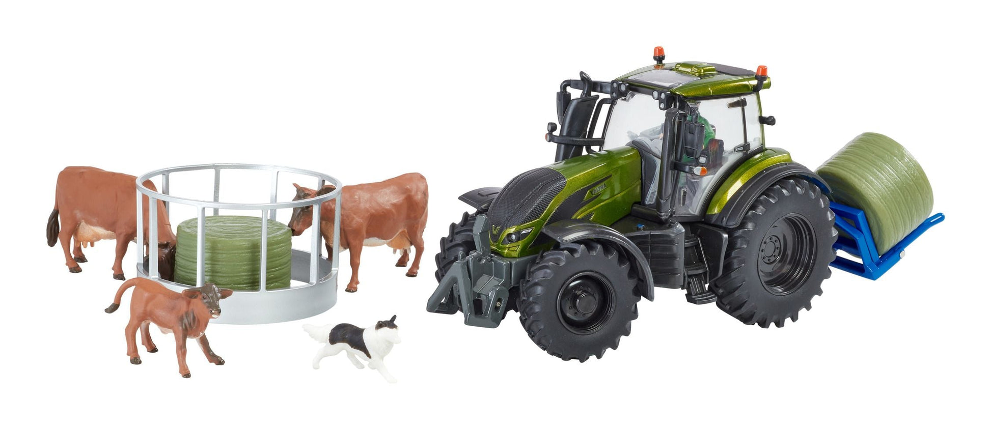 Metallic Olive Green Valtra Playset