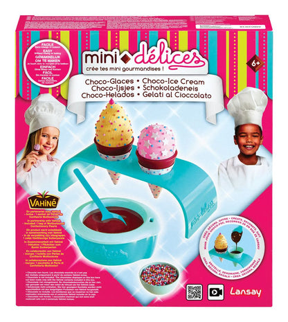 Mini Delices Choco Cones Ice Cream Set