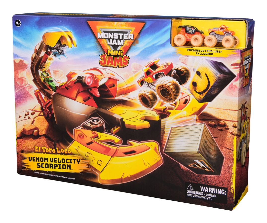 Monster Jam El Toro Loco Venom Velocity Scorpion