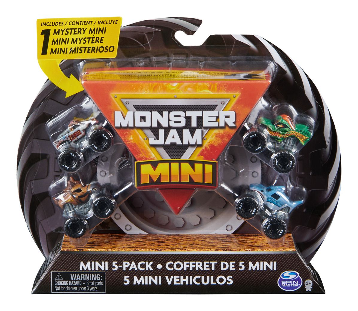 Monster Jam Minis 5 Pack