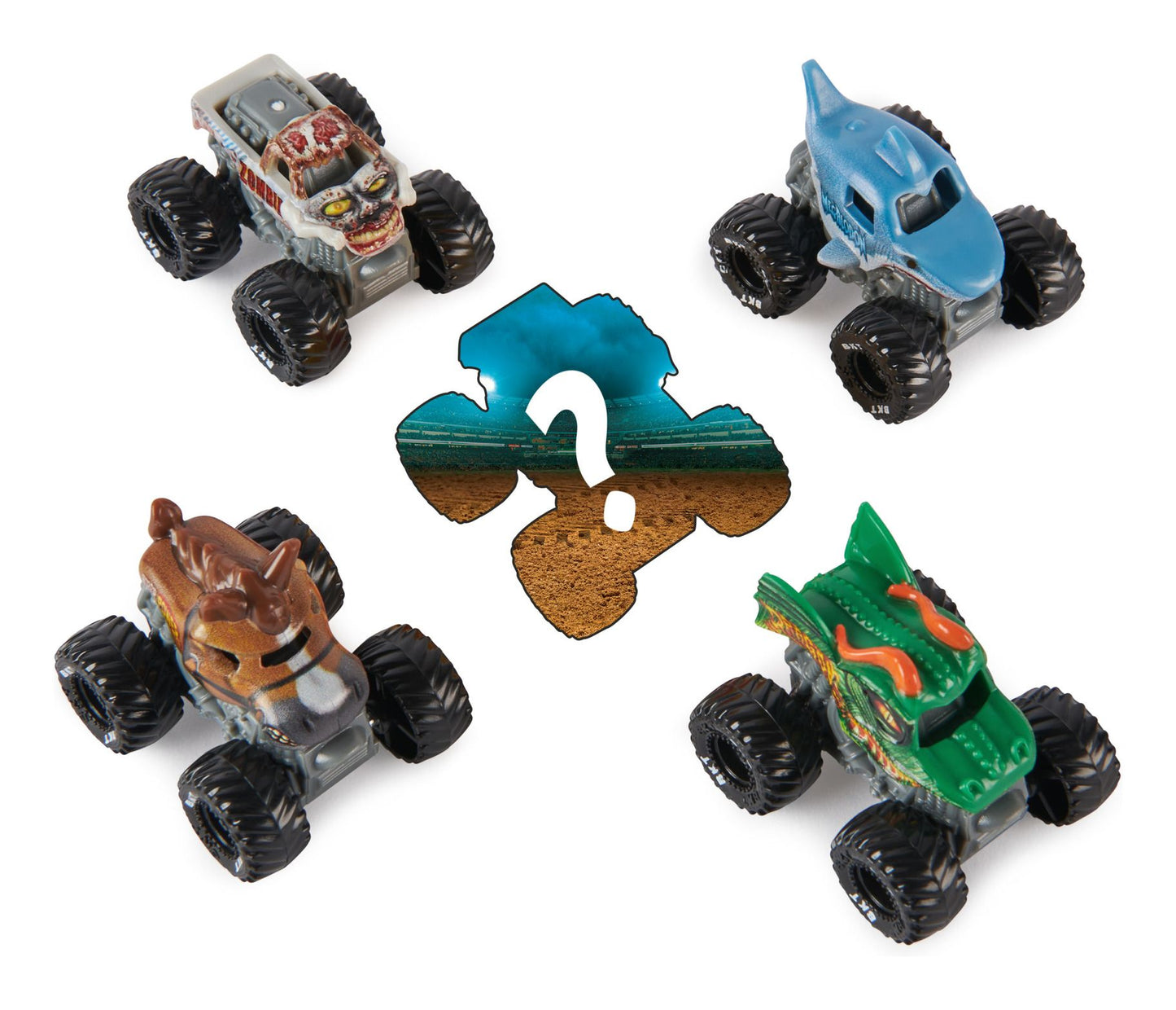 Monster Jam Minis 5 Pack