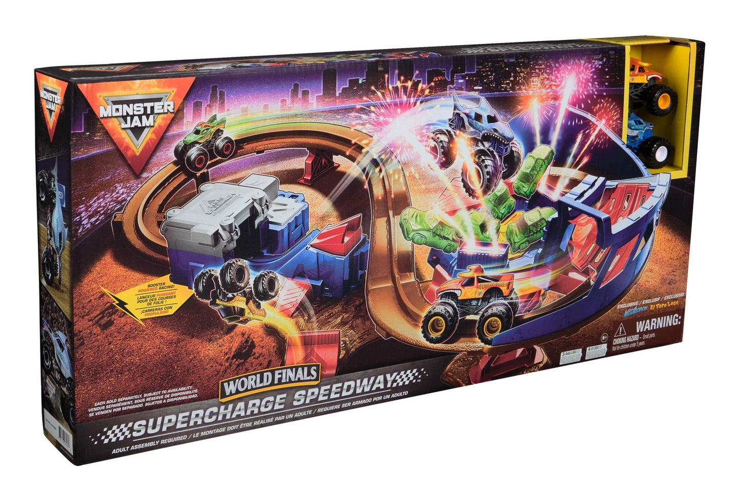 Monster Jam Supercharge Speedway Playset