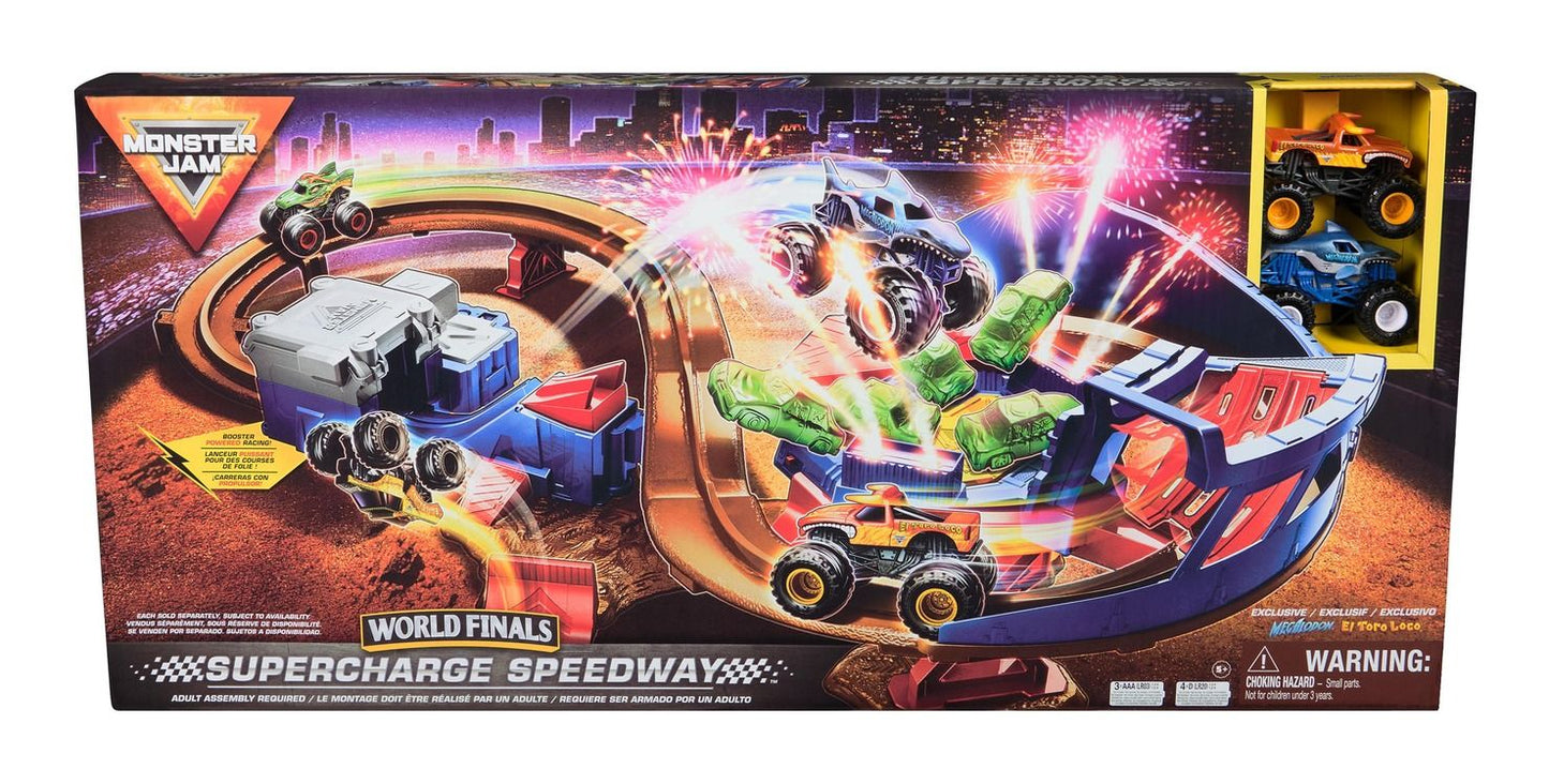 Monster Jam Supercharge Speedway Playset