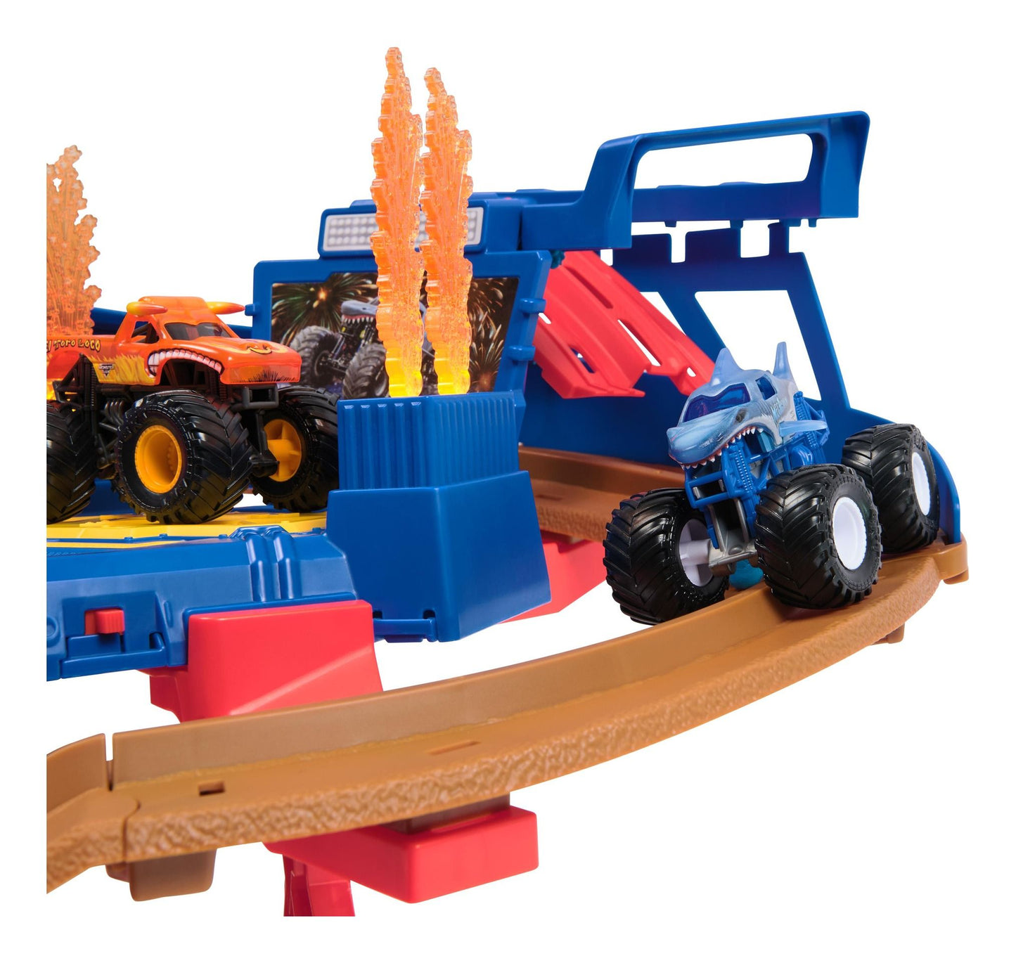 Monster Jam Supercharge Speedway Playset