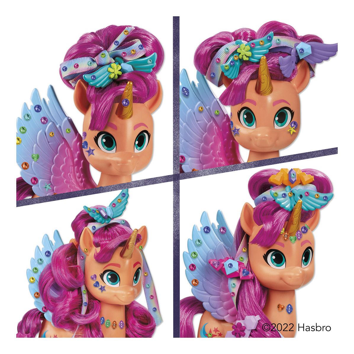 My Little Pony Ribbon Hairstyles Sunny Starscout