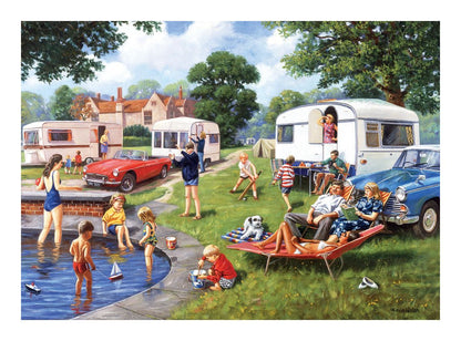 Nostalgia Collection Caravan Holiday 1000pc