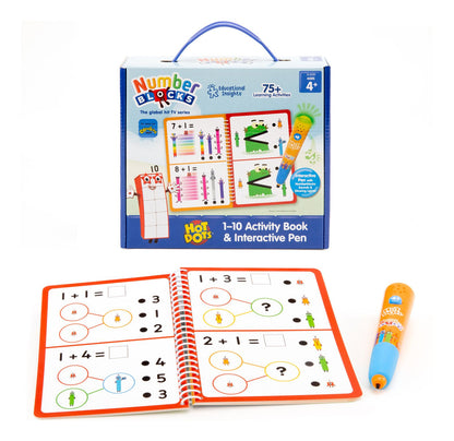 Numberblocks 1-10 Activity Book & Interactive Pen