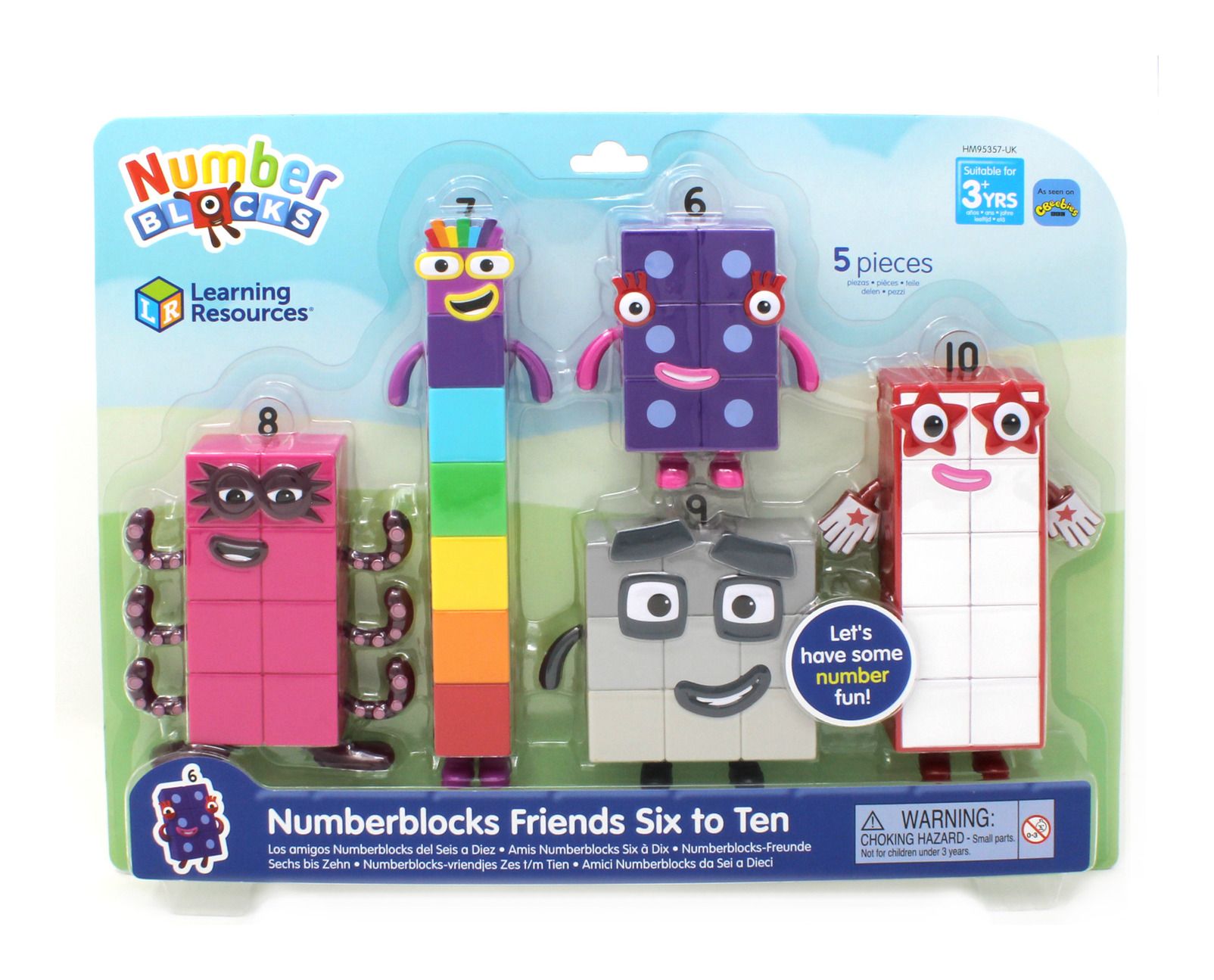 Numberblocks Friends Six to Ten