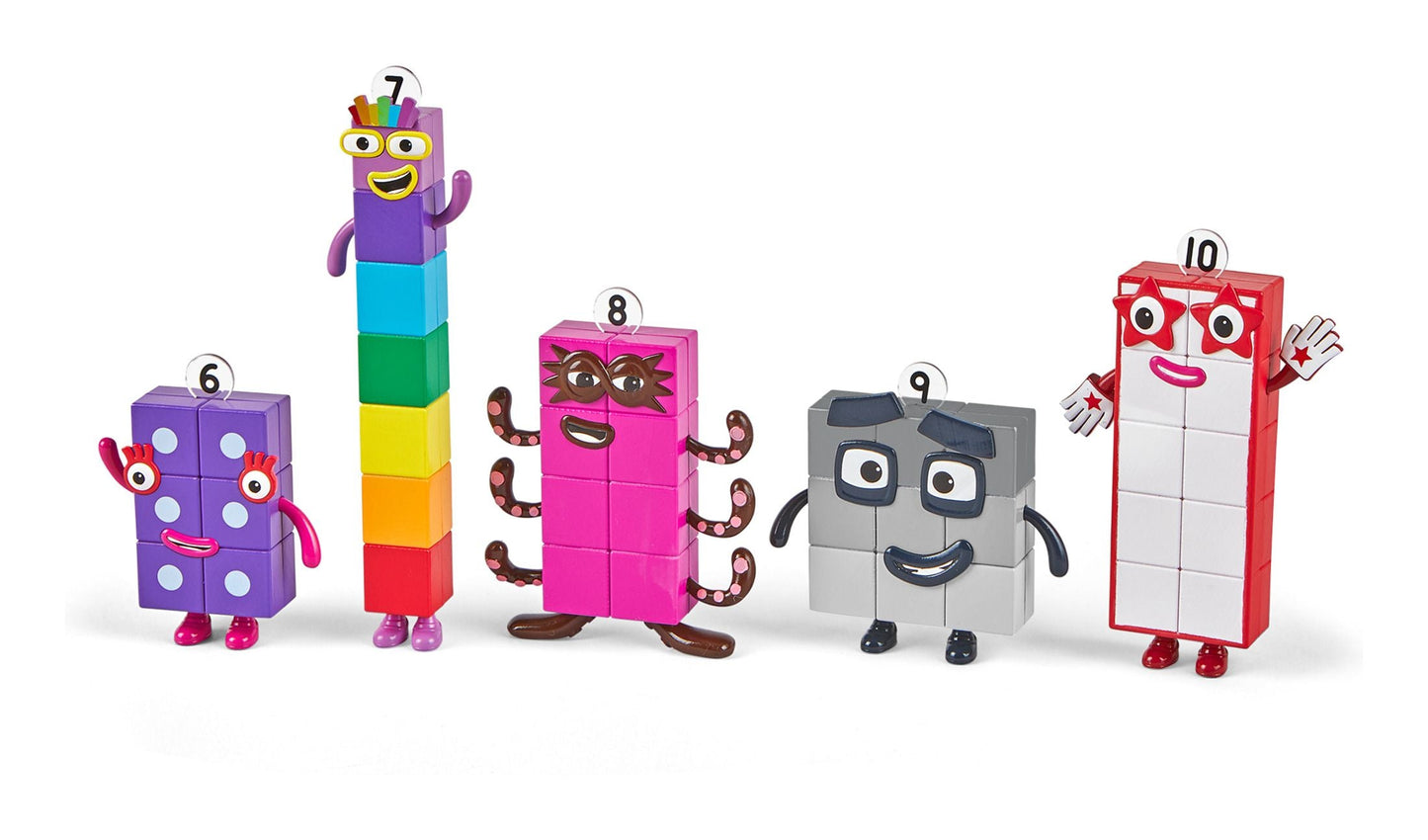 Numberblocks Friends Six to Ten