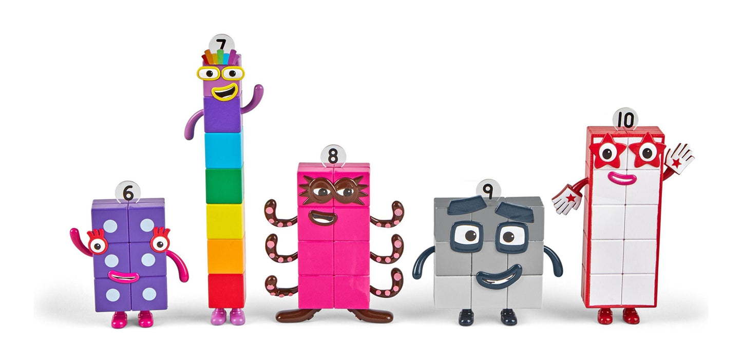 Numberblocks Friends Six to Ten