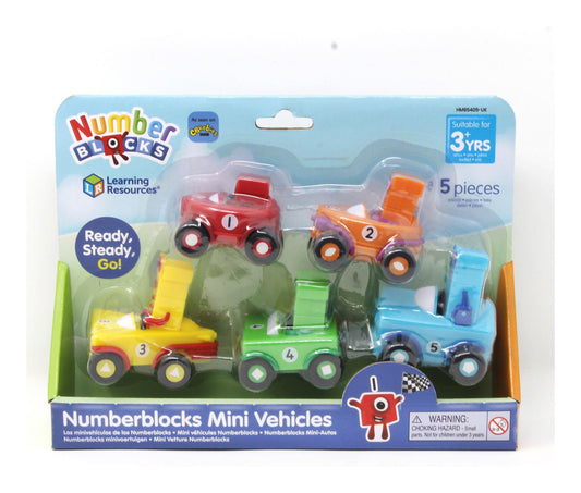 Numberblocks Mini Vehicles Set