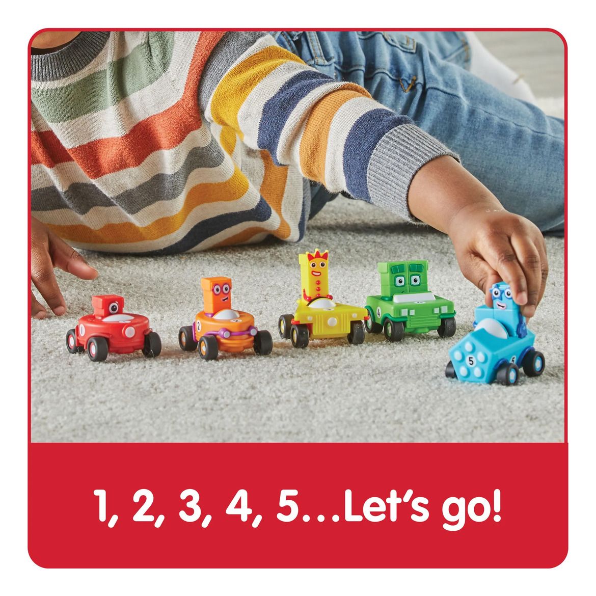 Numberblocks Mini Vehicles Set