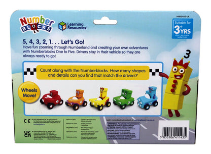 Numberblocks Mini Vehicles Set