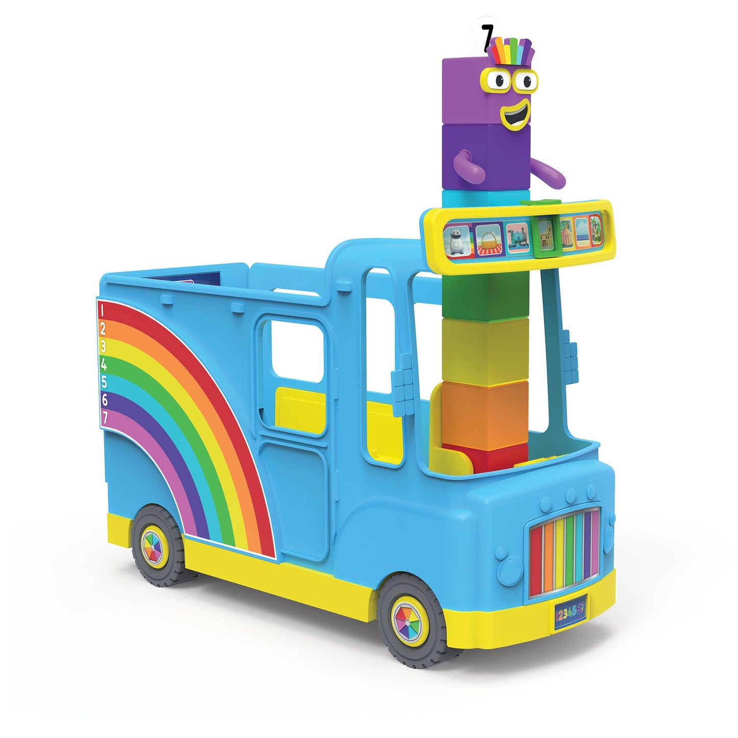 Numberblocks Rainbow Counting Bus